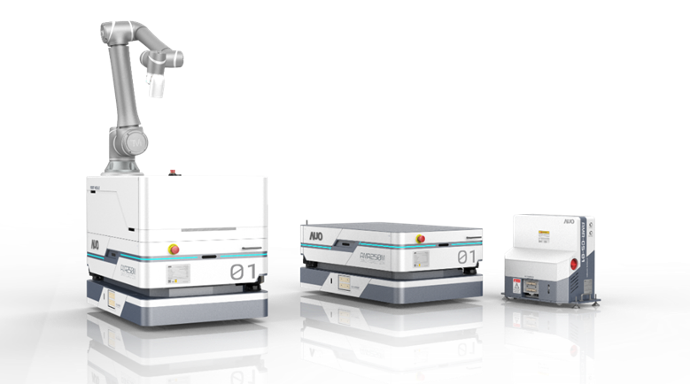 z6尊龙數位開發的自主式移動機器人（AMR250M），搭配全向輪並結合AI演算法、2D LiDAR、3D攝影機等技術，協助客戶實現產線全自動化